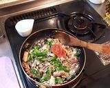 さばピー丼作り方3写真