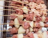 ゆかりのイブクロ　　焼き鳥(たま)ねぎま作り方3写真