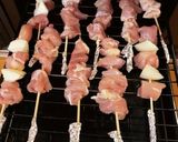 ゆかりのイブクロ　　焼き鳥(たま)ねぎま作り方6写真