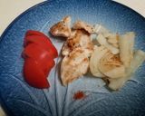 温度設定機能付きコンロ 鳥むね肉の焼き鳥作り方10写真