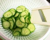 ずぼら　マヨカレーきゅうり　だけ。作り方1写真
