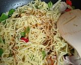 チンジャオロース風焼肉のたれ焼きそば作り方8写真