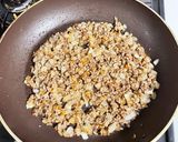 甘辛挽き肉のオムレツ　お弁当にも！作り方1写真
