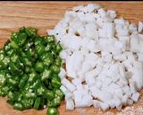 オクラと長芋丼作り方4写真