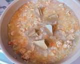 自家製冷凍野菜と塊の大豆ミートでカレー作り方5写真