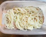 残ったひやむぎと半端野菜deグラタン作り方1写真