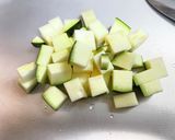 残ったひやむぎと半端野菜deグラタン作り方2写真