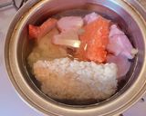 自家製冷凍野菜でミネストローネ作り方2写真