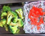 ブロッコリー明太チーズ焼き作り方1写真