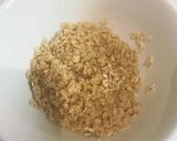 オートミール、レンジでしらす丼作り方1写真