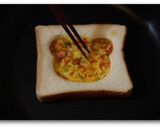 パンダさん ピザトースト作り方7写真