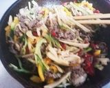 牛肉の糸切り炒め！ゆりさん風作り方7写真