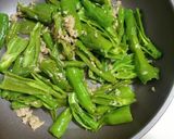 しし唐のツナ和え作り方3写真