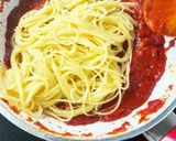お弁当に玉ねぎとベーコンのパスタ♪作り方7写真