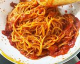お弁当に玉ねぎとベーコンのパスタ♪作り方8写真
