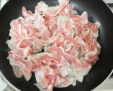 レンジなすと豚ばら炒め～よだれ鶏のたれ～作り方6写真
