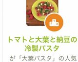 トマトと大葉と納豆のパスタ作り方12写真