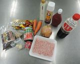 熊谷市立保育所給食で人気「キーマカレー」作り方1写真