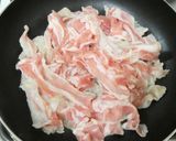 梅干しで☆豚ばら肉となすの大葉梅肉炒め作り方10写真