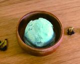 涼しい青色！ヨーグルトアイスケーキ作り方14写真