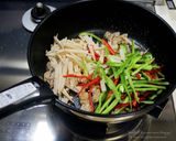 青椒肉絲。～基本の中華～作り方5写真