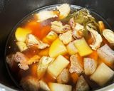 牛すじ根菜煮込み作り方9写真