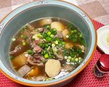 牛すじ根菜煮込み作り方11写真