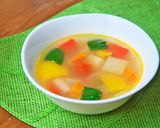 リメイク料理のベースになる「野菜スープ」作り方3写真