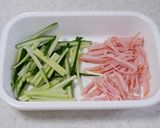 もやしときゅうりのさっぱりポン酢和え作り方3写真
