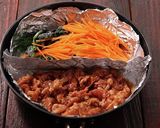 豚こまビビンバ丼作り方3写真