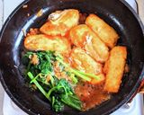 ほうれん草と焼き豆富の油淋鶏風サラダ作り方7写真