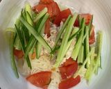 ツナとトマトのぶっかけ素麺『何食べ』#2作り方5写真