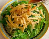 おあげさんと水菜のサラダ作り方7写真