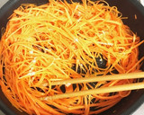 人参の塩炒め　鰹節胡麻たっぷりで！作り方5写真