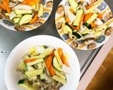 根菜チクワオイトマト味スペイン風オムレツ作り方14写真