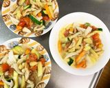 根菜チクワオイトマト味スペイン風オムレツ作り方17写真