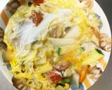 根菜チクワオイトマト味スペイン風オムレツ作り方20写真