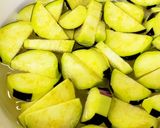 なす キャベツ 豆腐の味噌汁^^作り方2写真