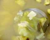 なす キャベツ 豆腐の味噌汁^^作り方6写真