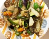 簡単ピリ辛炒め味豚こま大根青椒肉絲風作り方14写真