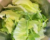 プラムとルッコラ生ハムサラダ作り方1写真
