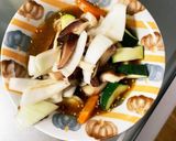 根菜スタミナごま油そうめん味温野菜サラダ作り方13写真