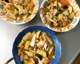 根菜スタミナごま油そうめん味温野菜サラダ作り方16写真
