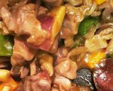 砂肝~一石二鳥~味に醤油、粉唐辛子～作り方4写真