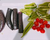 ☆夏野菜の煮浸し☆作り方1写真