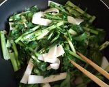 大根葉と煮干しのカルシウムたっぷり炒め作り方3写真