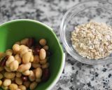 オーツミルクで作る、豆と野菜のチャウダー作り方2写真
