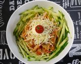 簡単！冷たい塩まぜそば☆汁なし油そば作り方7写真