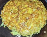 お財布お助け 親子キャベツ焼き作り方6写真