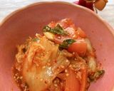 切って和えるだけ！トマトキムチのごま和え作り方3写真